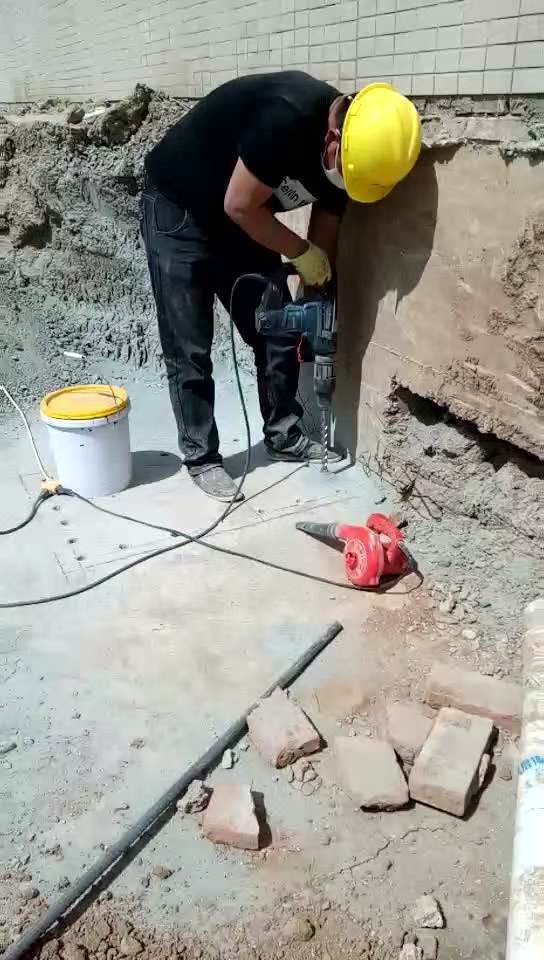 朔州新旧混凝土植筋连接加固